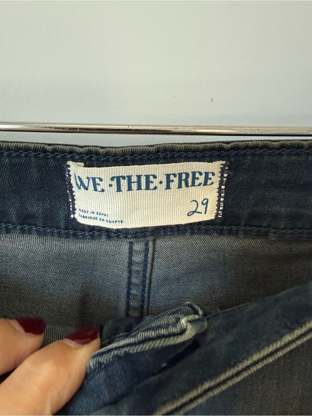 We The Free High-Rise Dark Wash Flare Jeans - Picture 6 of 6
